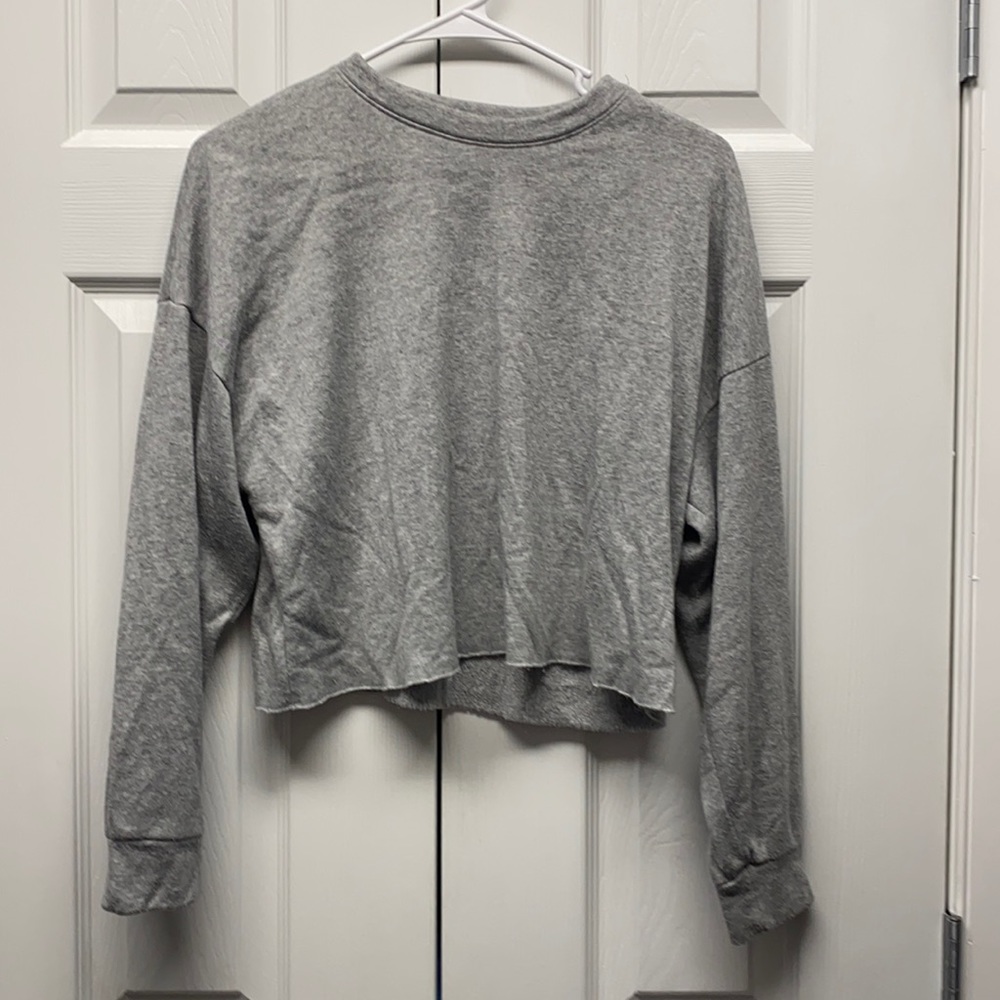 Queen bees cropped sweatshirt
